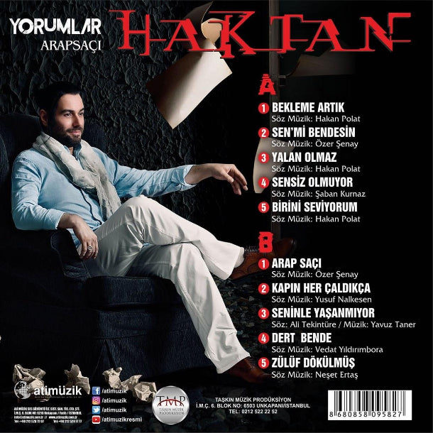 Haktan - Yorumlar - Arapsaçı (Arabesk | kayıt | (LP)