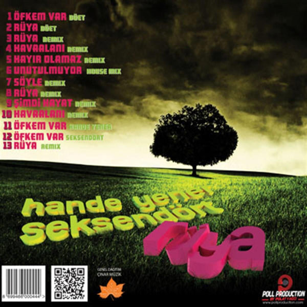 Hande Yener - Seksendört | Düet ( CD ) Rüya |Türkçe | Pop | Kaynak | CD | CD'ler