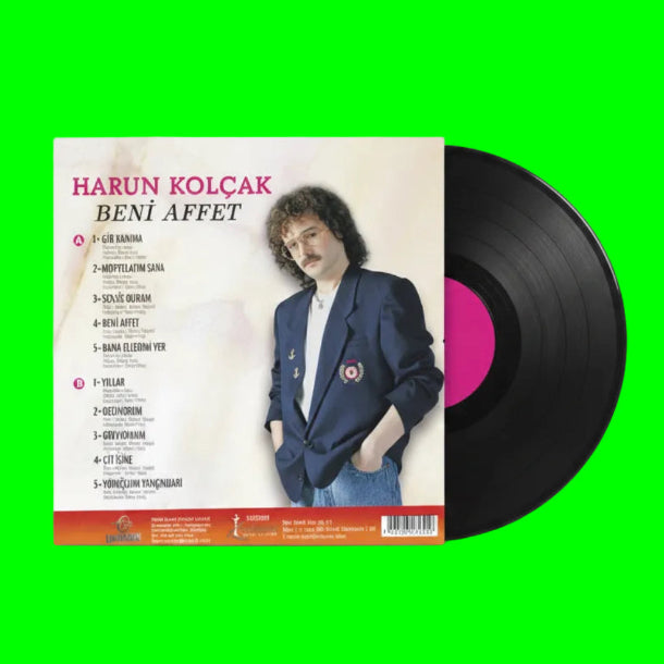 Harun Kolçak - Beni Affet plak ( Siyah Plak) Schallplatte | LP