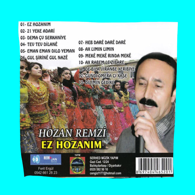 Hozan Remzi CD - Ez Hozanım (CD) Hozan Remzi CD | 2013
