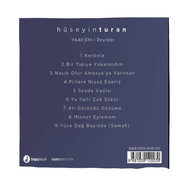 Hüseyin Turan - YA Ali | Ehl-i Deyişler ( CD ) halk müziği | CD
