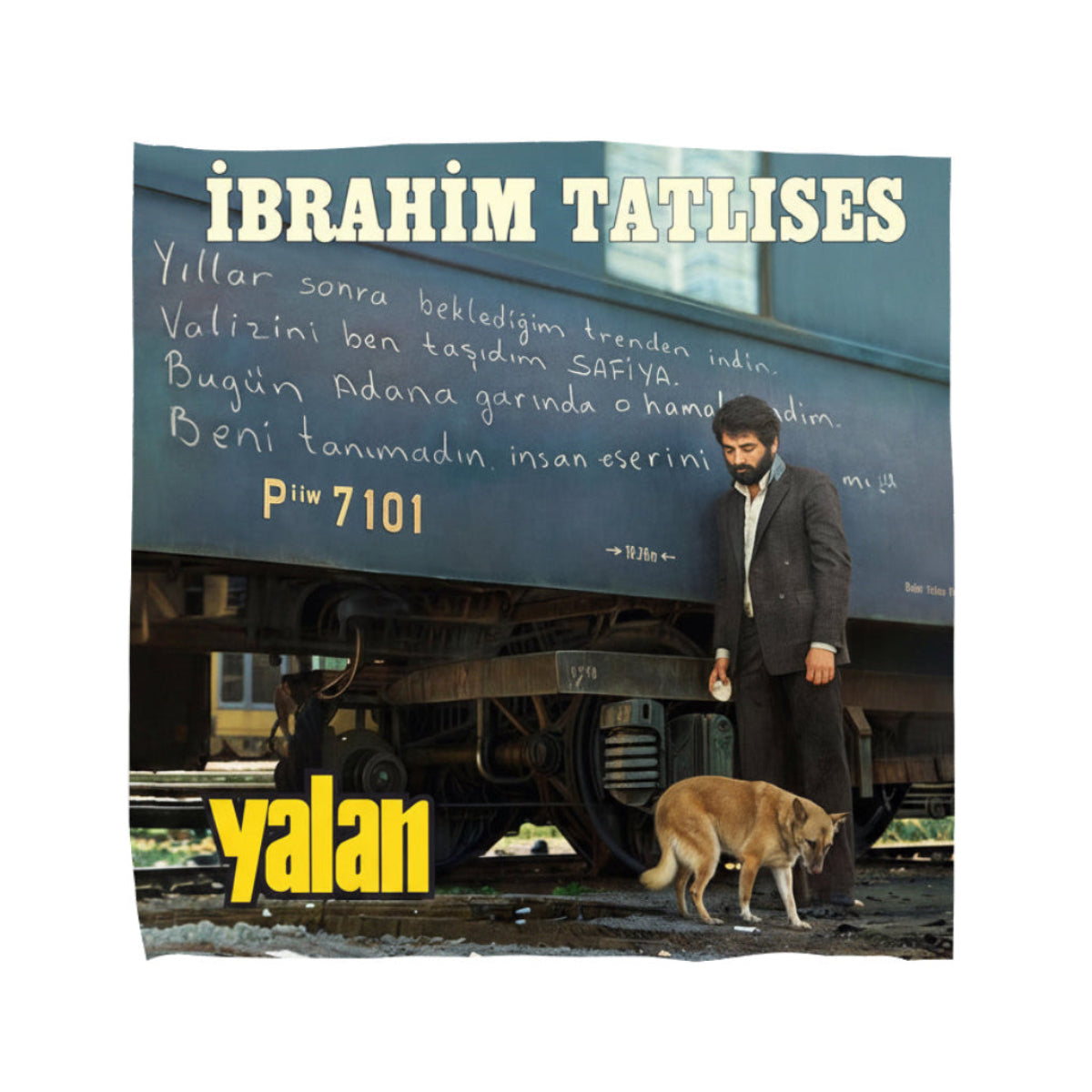 İbrahim Tatlıses Plak | Yalan Plak (İbrahim Tatlıses Yeni Albümü) Arabesk Plak | kayıt| LP