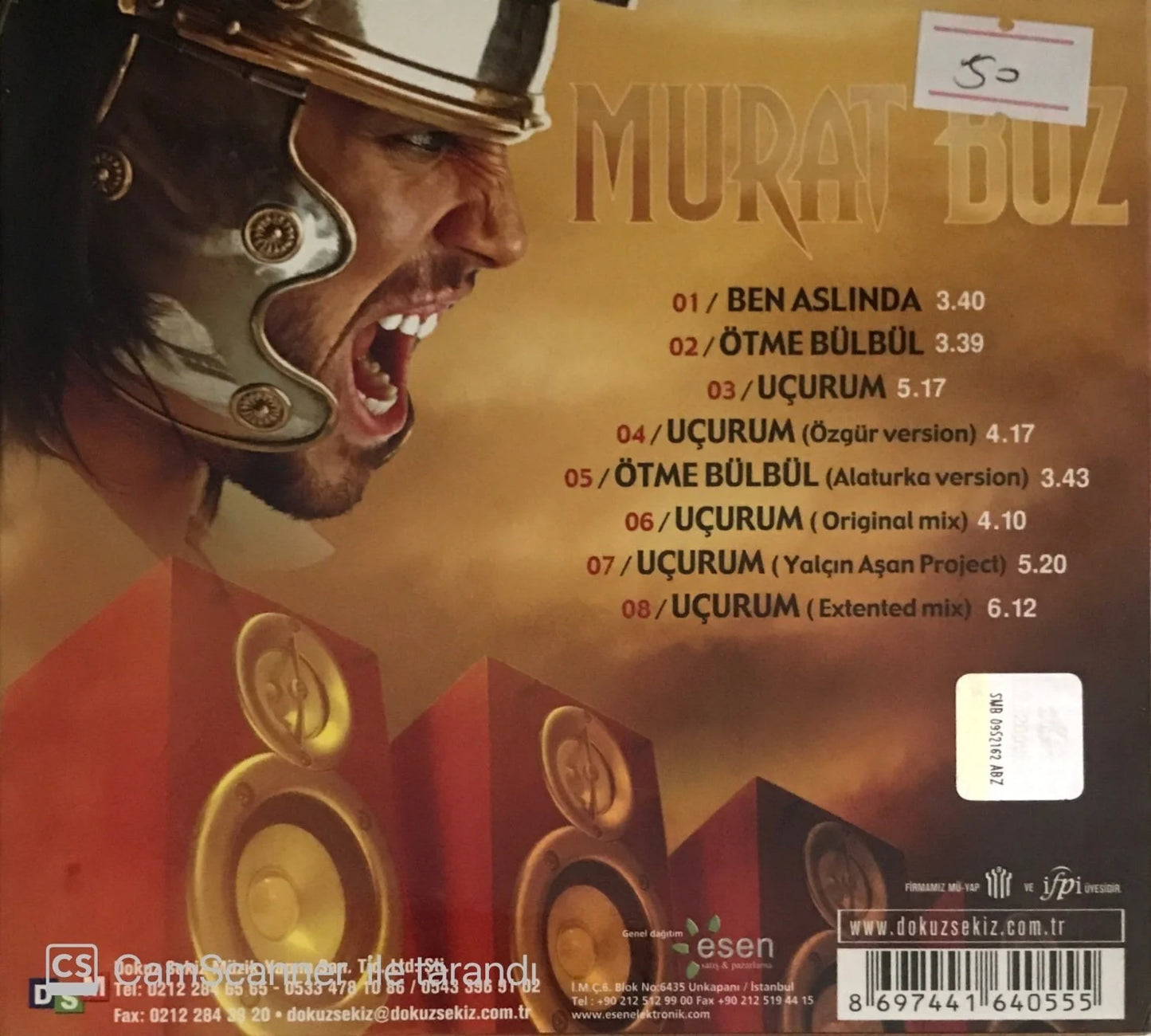 Murat Boz- Uçurum ( CD )Türkçe | Pop | Türk popu | CD | CD'ler