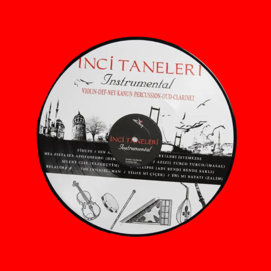 İnci Taneleri Plak (Sezen Aksu şarkılarının enstrümental Plak)Enstrümantal Sezen Aksu şarkıları