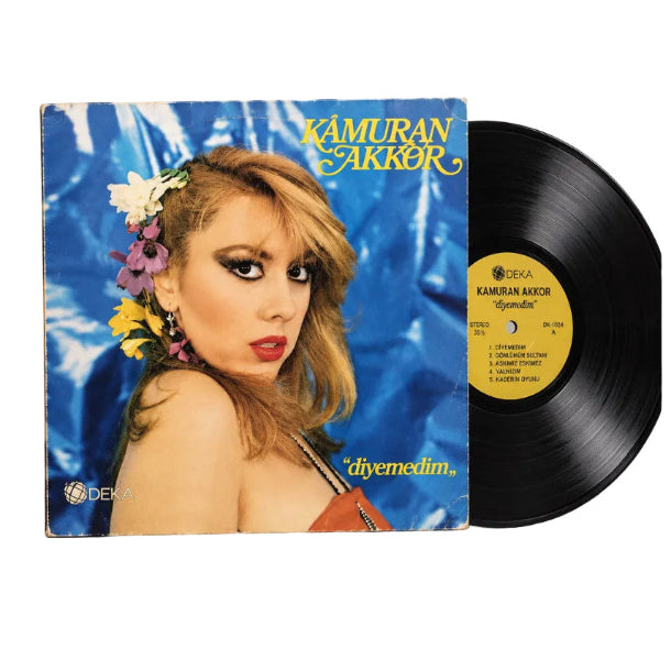 Kamuran Akkor - Diyemedim(Plak) Kamuran Akkor Diyemedim plak | Türkçe | Arabesk | Plak | LP