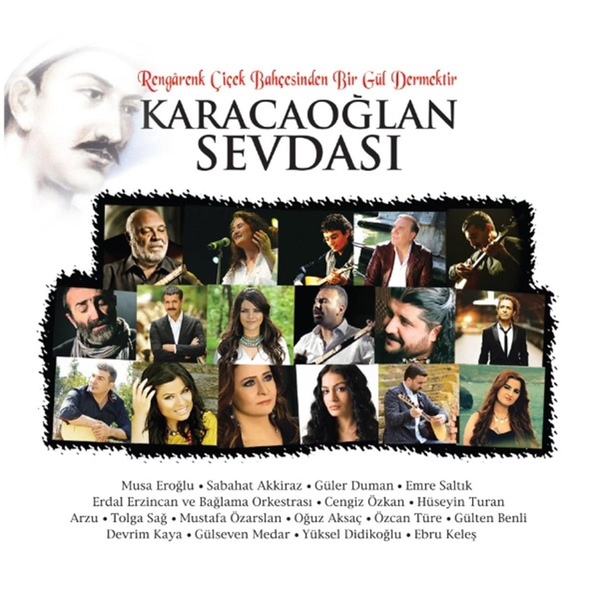 Karacaoğlan Sevdası-Çeşitli Sanatçılar | Ve |karışık | Türk halk | müziği |CD