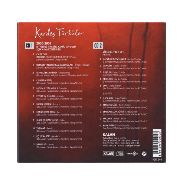 Kardeş Türküler - İn Concert (VCD) Özgün | Protest Müzik | Kardeş Türküler Konser VCD