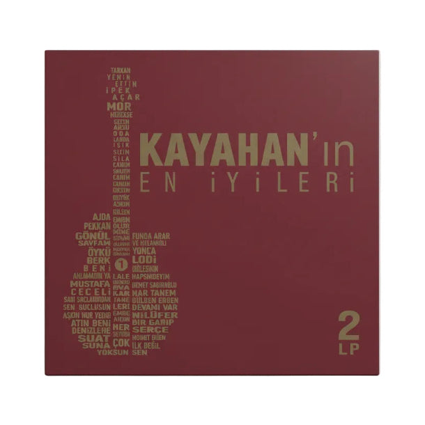 Kayahan Plak - En İyileriyle (2 Plak) Çeşitli Sanatçılar | Kayahan Şarkıları | Plak | kayıt | LP