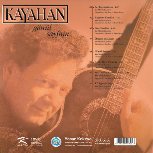 Kayahan - Gönül Sayfam (Pop Plak)Schallplatte -Plak)