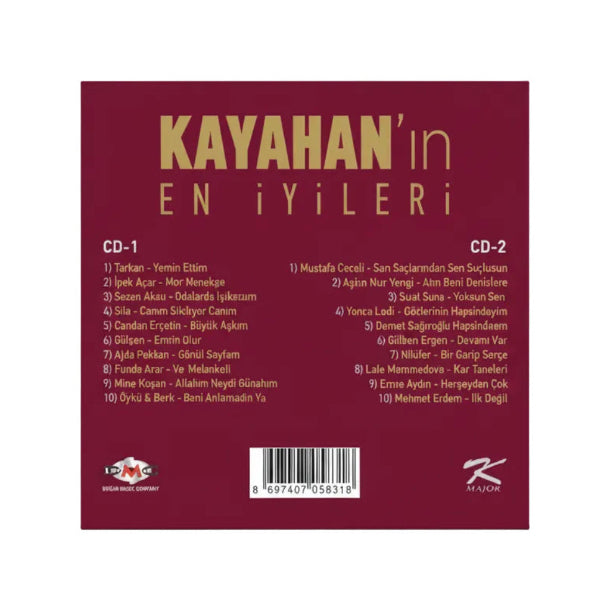 Kayahan -Kayahan'ın En İyileri (CD) Kayahan'ın En İyileri CD(2 CD) Kayahan in en iyileri CD