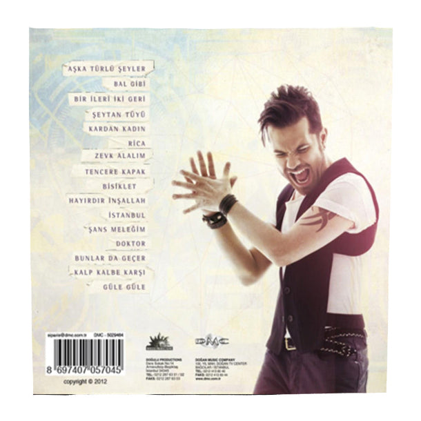 Kenan Doğulu CD| Kenan Doğulu - AşkaTürlü Şeyler |Türkçe |CD