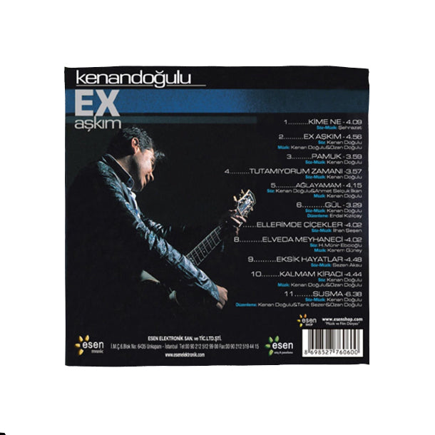 Kenan Doğulu - Ex Aşkım (CD) Kenan Doğulu - Türkçe Pop Müzik| CD