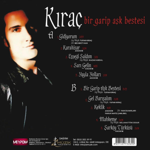 Kıraç Plak- Bir Garip Aşk Bestesi (Plak)Türkçe rock | Schallplatte | LP | Almanya