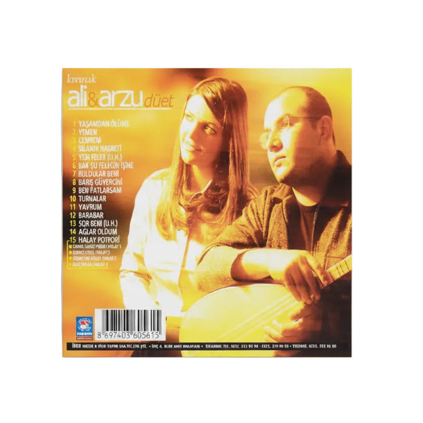 Kivircik Ali Kıvırcık Ali CD- Kıvırcık Ali-Arzu-Düet (CD)Türk Halk CD