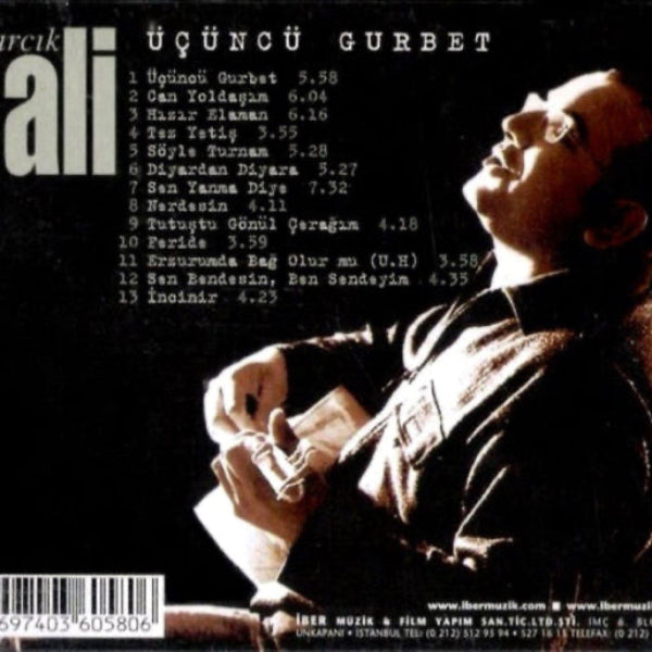 Kıvırcık Ali CD- Kivircik Ali Üçüncü Gurbet (CD)Türk Halk | CD | Almanya