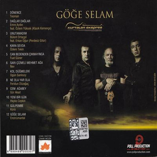 Kurtalan Ekspres - Göğe Selam (CD) Çesitli Sanatçilar |karışık | Rock | CD