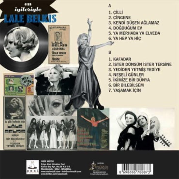 Lale Belkıs - En İyileriyle Plak | Lale Belkis ( Plak )Türkçe |Pop| Plak | kayıt | LP