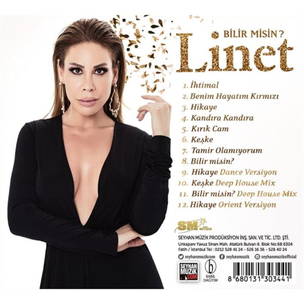 Linet - Bilir Misin? (CD) Arabesk | CD