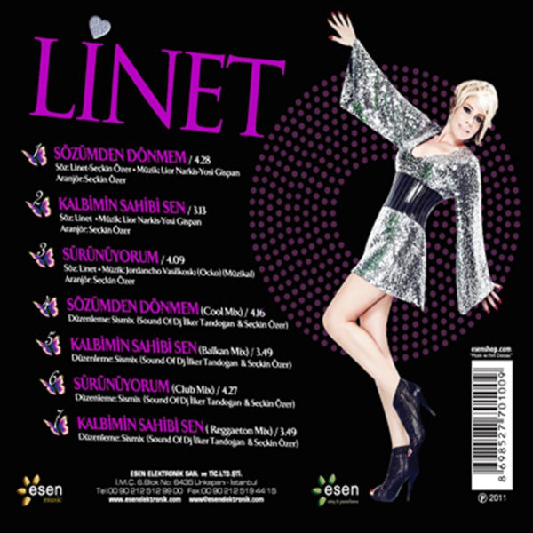 Linet - Kalbimin Sahibi Sen ( CD )Türkçe | CD