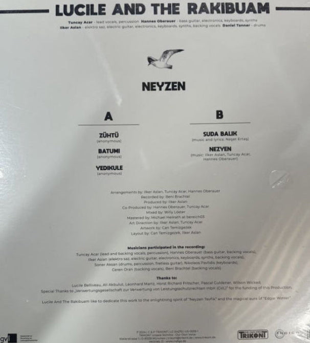 LUCILE AND THE RAKIBUAM – NEYZEN Plak |Schallplatte | LP