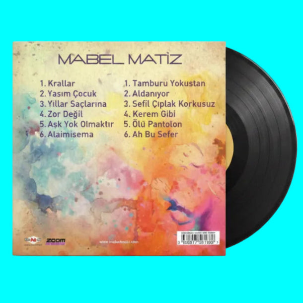 Mabel Matiz - Yaşım Çocuk (Türk Pop) | Schallplatte )Türkçe | Pop | Plak | LP
