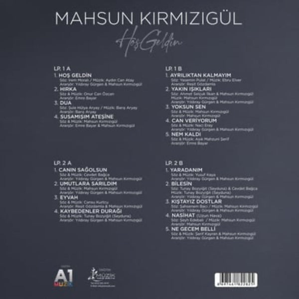 Mahsun Kırmızıgül - Hoş Geldin |Plak | Arabesk | kayıt | LP
