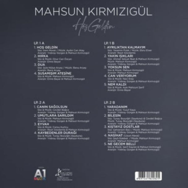 Mahsun Kırmızıgül - Hoş Geldin |Plak | Arabesk | Schallplatte | LP