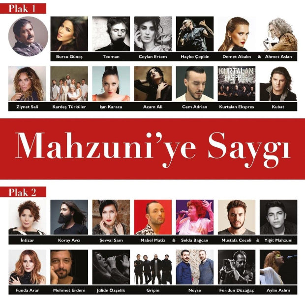 Mahzuni'ye Saygı - Çeşitli Sanatçılar (Türk Halk Müziği) | Türk Halk Müziği | Plak |kayıt | (LP)