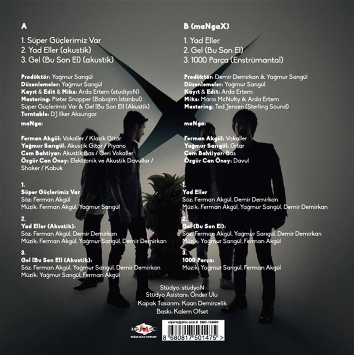 Manga Plak-Manga X (Plak)Record LP