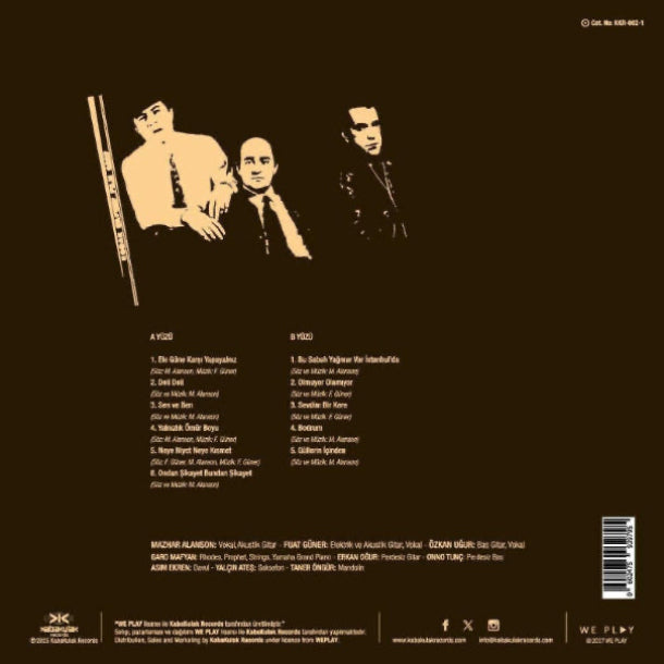 Mazhar Fuat Özkan Plak -Ele Güne Karşı Yapayalnız |Plak | Schallplatte | LP