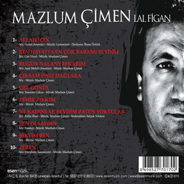 Mazlum Çimen- Lal Figan ( CD ) Türk Halk | CD
