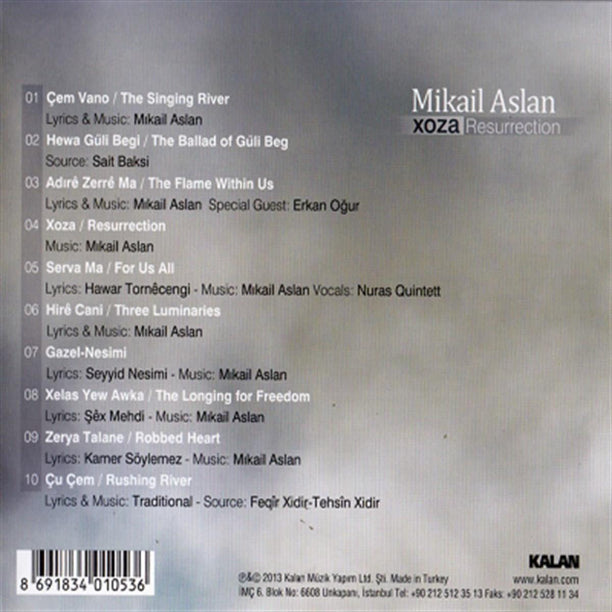 Mikail Aslan -Xoza CD | Resurrection CD( Mikail Aslan CD )Kürtçe | Kurdische Musik| CD