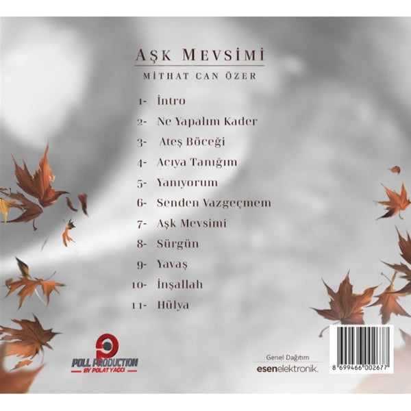 Mithat Can Özer - Aşk Mevsimi (Türk Rock) | CD)
