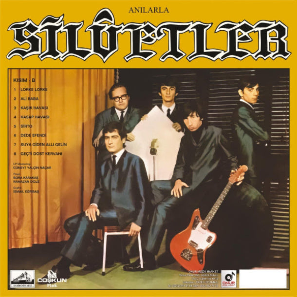 Moğollar - Anılarla & Silüetler (Plak) Almanya da ANADOLU Rock Plak | Schallplatte | LP