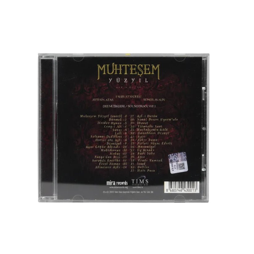 Muhteşem Yüzyıl Dizi Müzikleri CD | Aşk-ı Derûn Dizi Müzikleri CD | Vol.1 CD