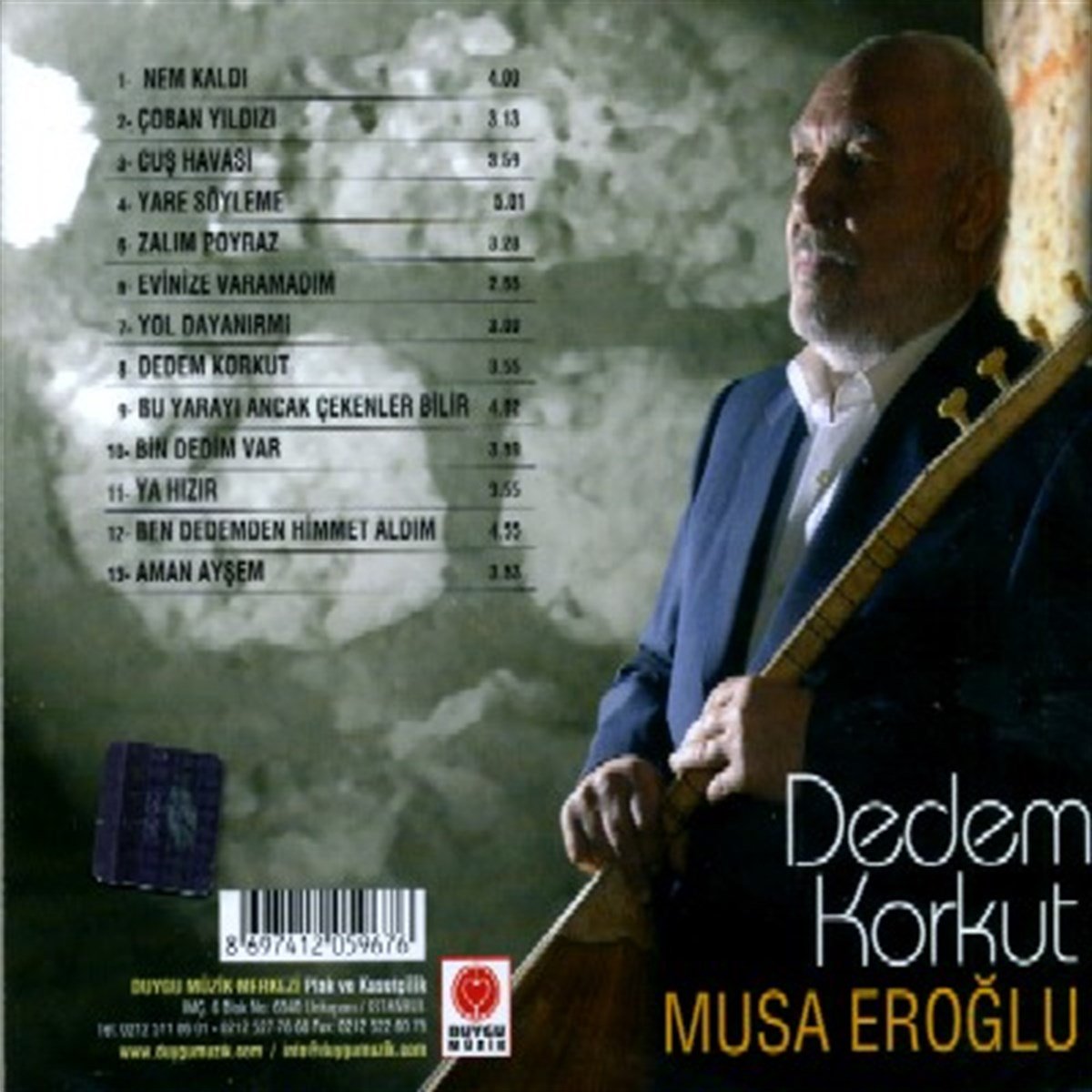 Musa Eroğlu - Dedem Korkut (CD) Türk halk | müziği | CD
