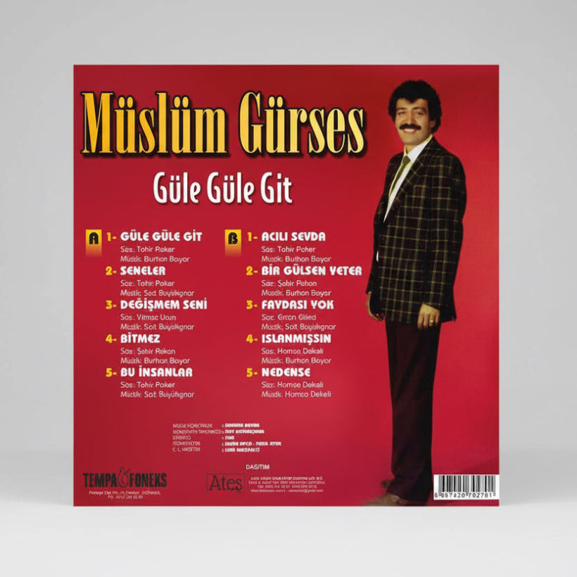 Müslüm Gürses - Güle Güle Git Plak (Müslüm Gürses Plak)Müslüm Gürses Güle Güle Git Plak