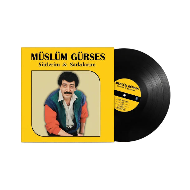 Müslüm Gürses - Şiirlerim - Şarkılarım Plak(Müslüm Gürses Plak) Müslüm Gürses Siirlerim Sarkilarim Plak