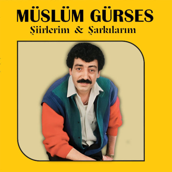 Müslüm Gürses - Şiirlerim - Şarkılarım (Plak) Müslüm Gürses Plak | Schallplatte | LP