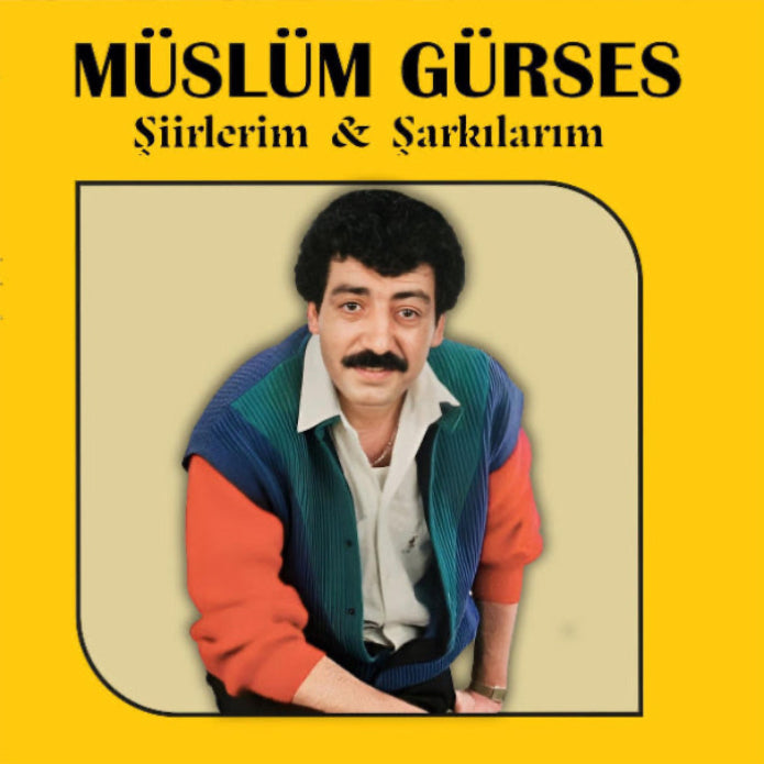 Müslüm Gürses - Şiirlerim - Şarkılarım (Plak) Müslüm Gürses Plak | Schallplatte | LP