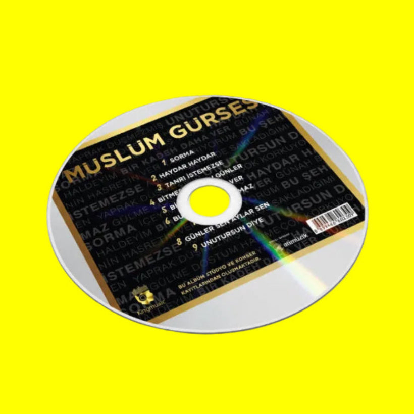 Müslüm Gürses - Sorma (CD) Müslüm Gürses CD | Sorma | Bu Şehirde Yaşanmaz | Tanri istemezse | CD