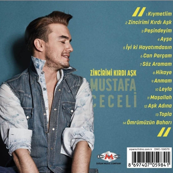 Mustafa Ceceli - Zincirimi Kırdı Aşk (Türk Popu) | CD)
