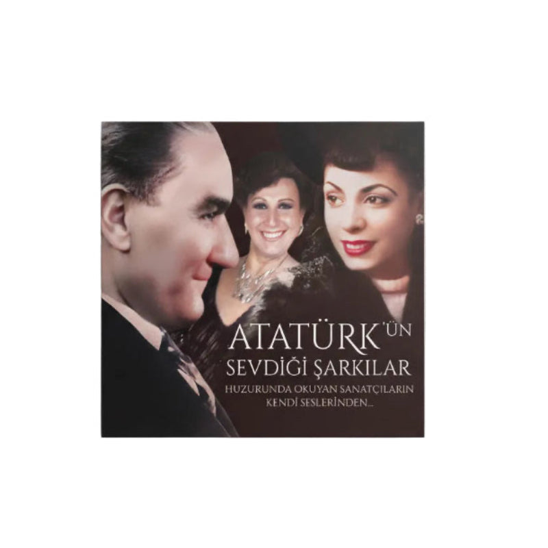 Müzeyyen Senar - Safiye Ayla - Atatürk'ün Sevdiği Şarkılar - Plak (2 Plak) Türk Sanat | Plak |kayıt