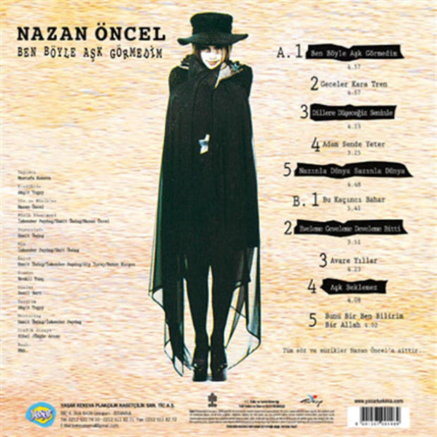 Nazan Öncel - Ben Böyle Aşk Görmedim (Türk Pop) | kayıt | (LP)
