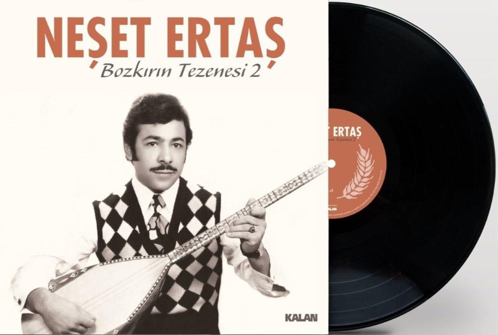 Neşet Ertaş Plak|Bozkırın Tezenesi 2 Plak|Türk Halk Plak|LP