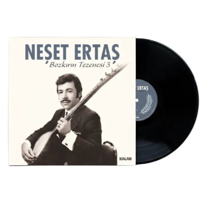 Neşet Ertaş plak|Bozkirin Tezenesi 3| PLAK kaydı| LP(Türk Halk Plak)