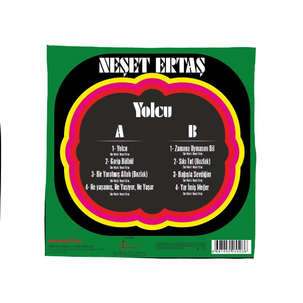 Neşet Ertaş - Yolcu (Plak) Neşet Ertaş Yolcu Plak | Neşet Ertaş Plak | Neşet Ertaş Schallplatte | LP