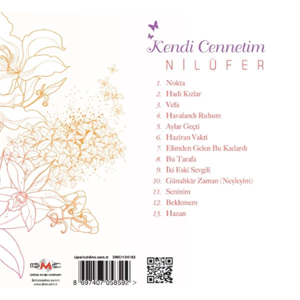 Nilüfer CD - Kendi Cennetim (Türkischer Pop | CD)Türkçe | Pop | CD