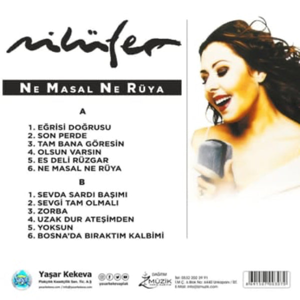 Nilüfer | Ne Masal Ne Rüya | Plak ( Türkçe Plak )Schallplatte| LP