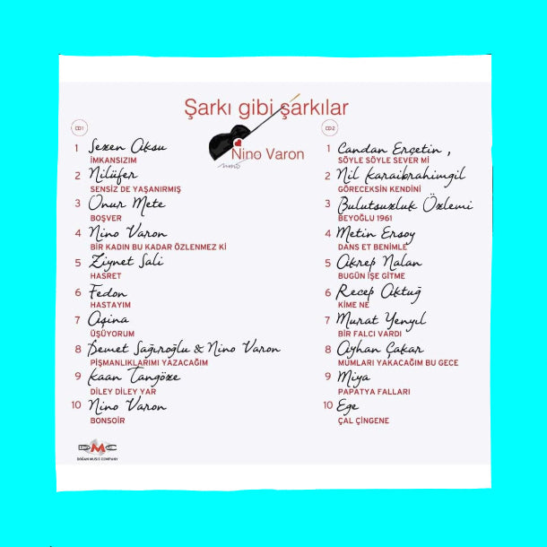 Nino Varon -Şarkı Gibi Şarkılar |CD ( Türkischer Pop )Türkçe |Karışık | Pop | CD